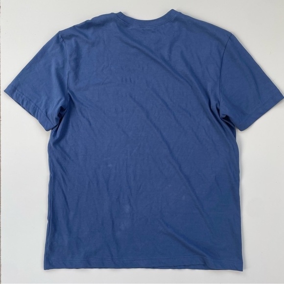 Life Is Good Men's Blue Jake Fist Pump Golf Crusher Tee, Size Medium EUC - Picture 2 of 7